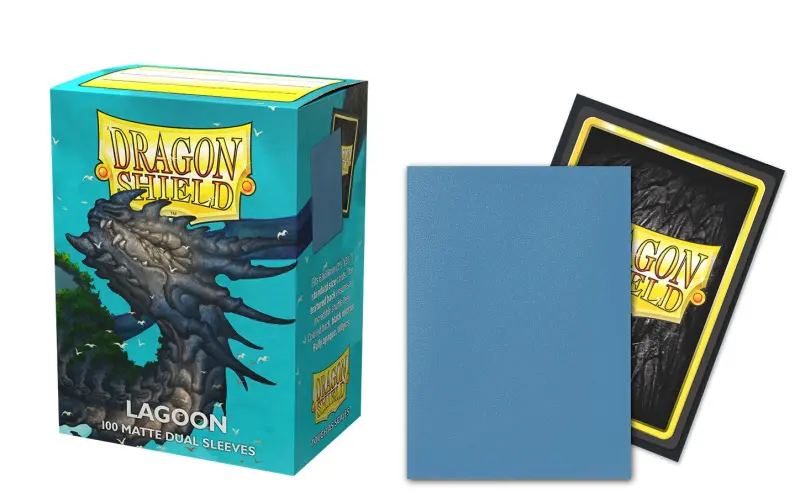 龍盾 決鬥磨砂卡套 Dragon Shield DS100 Dual Matte Lagoon AT-15048 湖泊藍