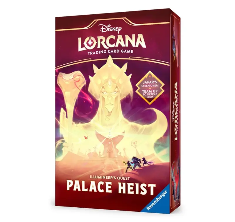 迪士尼集換式卡牌遊戲 Disney Lorcana 第8彈 Reign of Jafar 點晶士的探奇– 宮殿大盜 llumineer’s Quest – Palace Heist