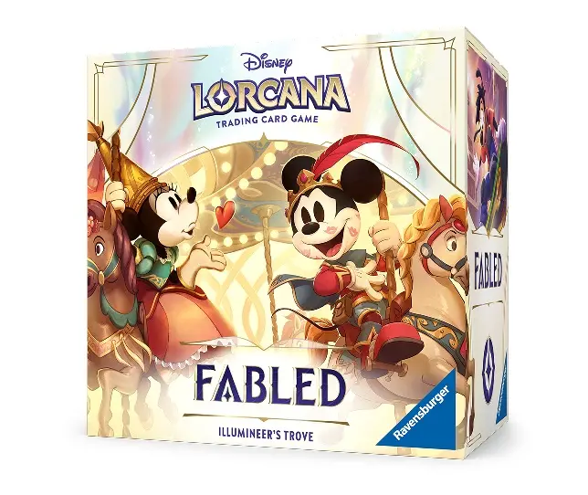 迪士尼TCG Disney Lorcana 第9彈 傳說 點晶士 寶藏箱 Fabled Illumineer’s Trove