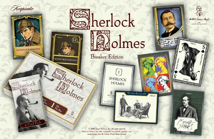 Sherlock Holmes Keepsake Premiere Breaker Box 偵探福爾摩斯 珍藏首映版 收藏卡